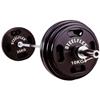 Black Rubber Plate Olympic Weight Set 145Kg (ROP145)